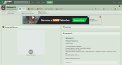 Desktop Screenshot of getsuei-h.deviantart.com