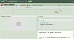 Desktop Screenshot of husky-pittoresque.deviantart.com