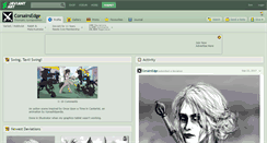 Desktop Screenshot of corsairsedge.deviantart.com