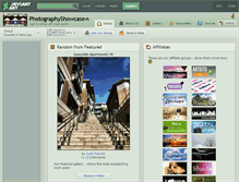 Tablet Screenshot of photographyshowcase.deviantart.com