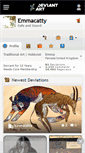Mobile Screenshot of emmacatty.deviantart.com