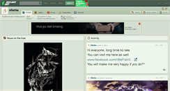 Desktop Screenshot of alianka.deviantart.com