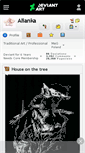 Mobile Screenshot of alianka.deviantart.com