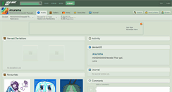 Desktop Screenshot of anurama.deviantart.com