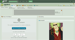Desktop Screenshot of majinbroli.deviantart.com