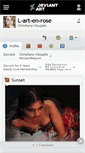 Mobile Screenshot of l-art-en-rose.deviantart.com