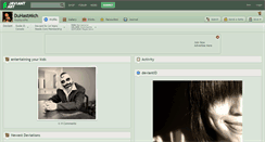Desktop Screenshot of duhastmich.deviantart.com