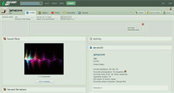 Desktop Screenshot of jamacove.deviantart.com