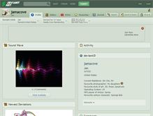 Tablet Screenshot of jamacove.deviantart.com