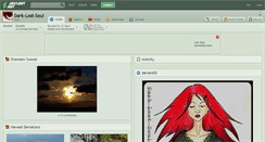 Desktop Screenshot of dark-lost-soul.deviantart.com