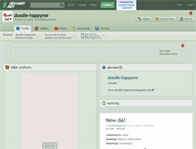 Tablet Screenshot of doodle-happyme.deviantart.com