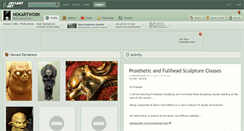Desktop Screenshot of ndkartwork.deviantart.com