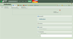 Desktop Screenshot of hellresident.deviantart.com