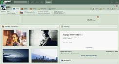 Desktop Screenshot of goks.deviantart.com
