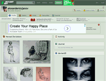 Tablet Screenshot of alexanderstojanov.deviantart.com