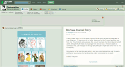Desktop Screenshot of emmanation.deviantart.com