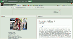 Desktop Screenshot of kendallschmidtlover.deviantart.com