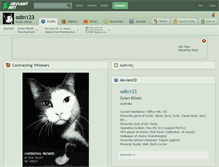 Tablet Screenshot of odin123.deviantart.com