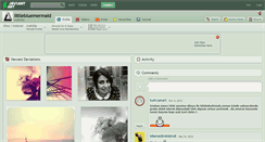 Desktop Screenshot of littlebluemermaid.deviantart.com