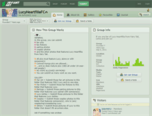 Tablet Screenshot of lucyheartfiliafc.deviantart.com