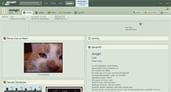 Desktop Screenshot of dorkgirl.deviantart.com