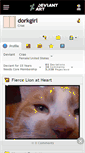Mobile Screenshot of dorkgirl.deviantart.com