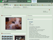 Tablet Screenshot of dorkgirl.deviantart.com
