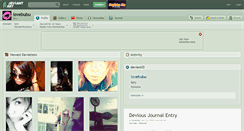 Desktop Screenshot of lovebubu.deviantart.com