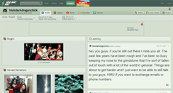 Desktop Screenshot of hieisdarkdragonchick.deviantart.com