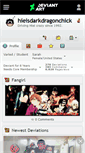 Mobile Screenshot of hieisdarkdragonchick.deviantart.com