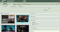 Desktop Screenshot of dlind87.deviantart.com