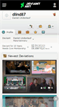 Mobile Screenshot of dlind87.deviantart.com