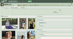 Desktop Screenshot of bender1327.deviantart.com