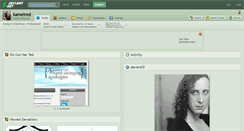 Desktop Screenshot of kamelred.deviantart.com