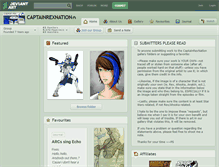 Tablet Screenshot of captainrexnation.deviantart.com