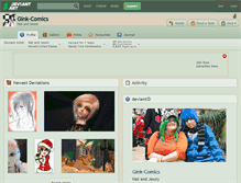 Tablet Screenshot of gink-comics.deviantart.com