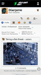 Mobile Screenshot of dganjamie.deviantart.com