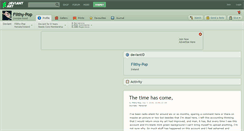 Desktop Screenshot of filthy-pop.deviantart.com