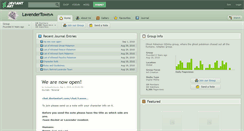 Desktop Screenshot of lavendertown.deviantart.com