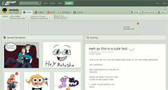 Desktop Screenshot of ameoto.deviantart.com