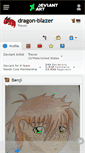 Mobile Screenshot of dragon-blazer.deviantart.com
