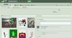 Desktop Screenshot of lunuray.deviantart.com
