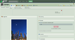 Desktop Screenshot of fsdesigns.deviantart.com