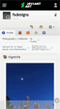 Mobile Screenshot of fsdesigns.deviantart.com