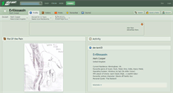 Desktop Screenshot of evillassassin.deviantart.com