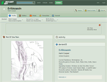 Tablet Screenshot of evillassassin.deviantart.com