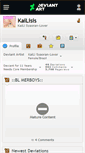 Mobile Screenshot of kailisis.deviantart.com