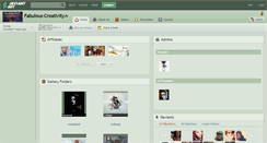 Desktop Screenshot of fabulous-creativity.deviantart.com