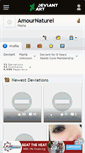 Mobile Screenshot of amournaturel.deviantart.com