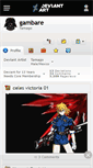 Mobile Screenshot of gambare.deviantart.com